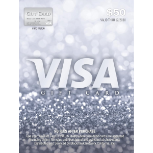 Visa $50 Gift Card (plus $4.95 Purchase Fee)